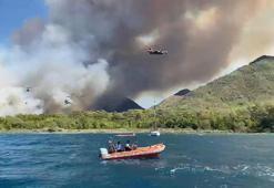 Marmaris’teki orman yangını kontrol altına alındı