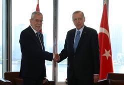 Cumhurbaşkanı Erdoğan, Avusturya Cumhurbaşkanı ile bir araya geldi