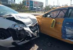 Sancaktepe TEM'de zincirleme kaza; 8 yaralı