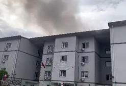 Büyükçekmece Adliyesi'nin ek hizmet binasında yangın
