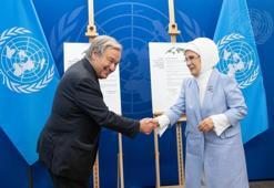 BM Genel Sekreteri Guterres'ten Emine Erdoğan'a "sıfır atık" teşekkürü