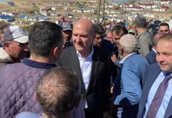 İçişleri Bakanı Süleyman Soylu deprem bölgesinde