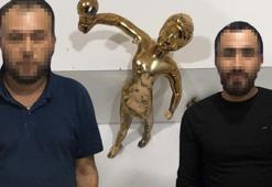 Define avcısı iki arkadaş sikkeleri paylaşamayınca yakalandı! İstanbul’da film gibi olay