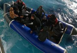 Aydın'da 24 kaçak göçmen yakalandı, 48 göçmen kurtarıldı