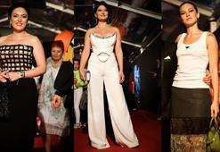 Altın Portakal'da 'kırmızı halı' şıklığı