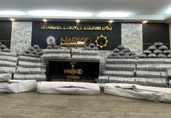 Meksika’dan Ambarlı Limanı’na gelen gemide 1.5 ton uyuşturucu ele geçirildi