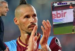 Hamsik'in sabrı taştı! Oyundan çıkarken Abdullah Avcı'ya tepki