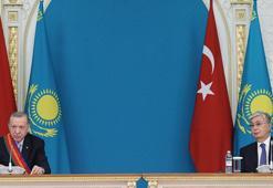 Cumhurbaşkanı Erdoğan'dan Kazakistan'da işbirliği mesajı: 20 anlaşma imzalandı
