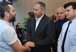 İstanbul Valisi Ali Yerlikaya yaralı maden işçilerini ziyaret etti