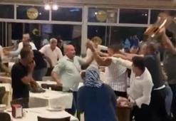İstek şarkısı isteyen vatandaşın kafasında sandalye kırıp meydan dayağı attılar