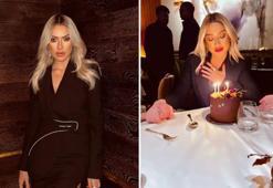 Hadise'ye erken doğum günü sürprizi! Siyahlar içinde dikkat çekti