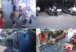 Kuşadası Körfezi'ndeki deprem anı güvenlik kameralarına böyle yansıdı!