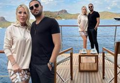Seda Sayan ve Çağlar Ökten'den tatil pozu!