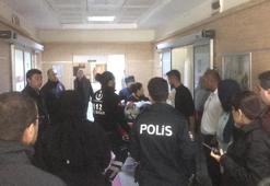 Platonik aşık dehşeti! Aile sağlık merkezinde korku dolu anlar