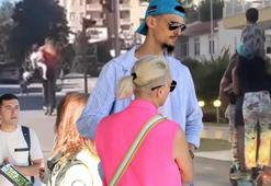 Ölüme meydan okuyorlar! Scooter üzerindeki görüntüler pes dedirtti