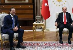Cumhurbaşkanı Erdoğan, eski Lübnan Başbakanı Hariri'yi kabul etti