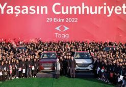 Togg sahneye çıktı! Açılışa o fotoğraf damga vurdu
