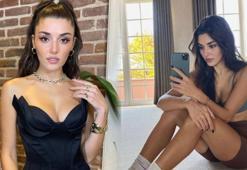 Hande Erçel'den ev pozu!