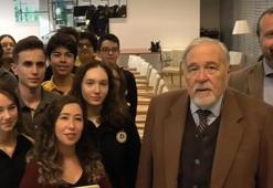 İlber Ortaylı'dan Demirören Medya Lisesi'ne ziyaret