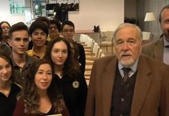 İlber Ortaylı'dan Demirören Medya Lisesi'ne ziyaret
