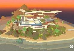 QUA, Sandbox’taki adasında villa tasarımını tamamladı