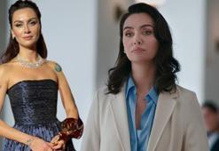 Birce Akalay'a Dubai'den ödül! Kıyafetiyle göz kamaştırdı