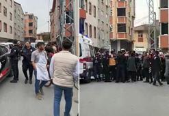 Hasta almaya gelen sağlık çalışanına sopalarla saldırdılar