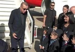 Cumhurbaşkanı Erdoğan’ın minik kondüktörlerle sohbeti gülümsetti