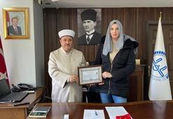 Polonyalı Monika Joanna Sosnowska, Karabük'te Müslüman oldu