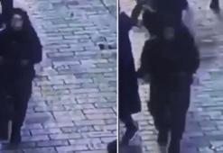 İstiklal Caddesi'nde şüpheli kadın kaçarken kameraya yakalandı