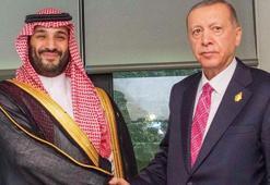 Cumhurbaşkanı Erdoğan, Suudi Arabistan Veliaht Prensi Selman ile görüştü