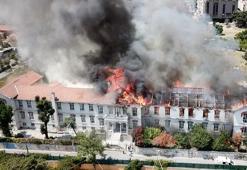 Balıklı Rum Hastanesi'nde çıkan yangına takipsizlik