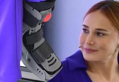 Burçin Terzioğlu'nun parmağı kırıldı!