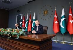 Pakistan Başbakanı Türkiye'de! Cumhurbaşkanı Erdoğan ticarette yeni hedefi açıkladı
