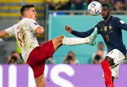 Dünya Kupası'nda Fransa, Danimarka'yı 2-1 yenerek adını son 16'ya yazdırdı