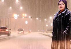 Palandöken'de gece yarısı kartopu keyfi