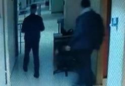 Hırsızlıktan serbest kaldıkları adliyede polisin çantasını çaldılar