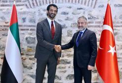 Bakan Nebati, BAE Ekonomi Bakanı ile görüştü