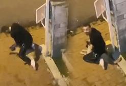 Sarıyer'de köpeği boğmaya çalıştı! Görüntülere tepki yağdı