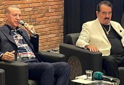 Cumhurbaşkanı Erdoğan, İbrahim Tatlıses ile birlikte türkü söyledi