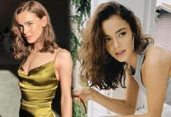 Hafsanur Sancaktutan tül elbisesiyle dikkat çekti!