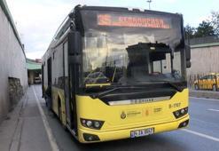 Fatih'te İETT otobüsünde 'meşale' paniği