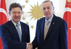 Cumhurbaşkanı Erdoğan Gazprom Başkanı Miller'ı kabul etti