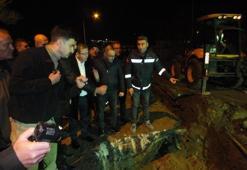 Yozgat'ta iş makinesi doğalgaz borusunu deldi, kentin gazı kesildi