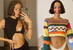 Zeynep Bastık'tan süper minili pozlar! O detayı görenler yorum yaptı