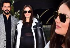 Burak Özçivit'ten eşi Fahriye Evcen'e doğum hediyesi!