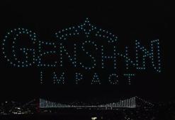 Genshin Impact Türkçe dilinin eklenişini drone ışık gösterisiyle kutladı