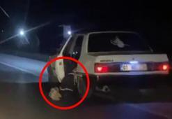 Adana'da yürekleri ağza getiren görüntü