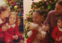 Meryem Uzerli'den kızlarıyla Noel pozları!