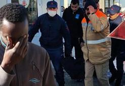 5 aylık hamile eşi ölüme itilen göçmen yaşadıklarını ağlayarak anlattı! 'Çok üzgünüm'